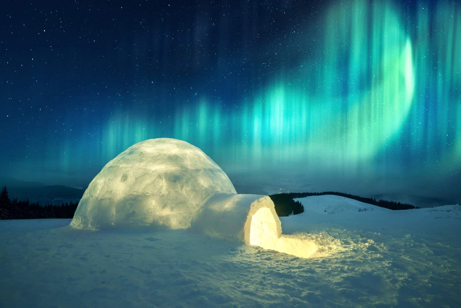 aurora boreale lapponia finlandese