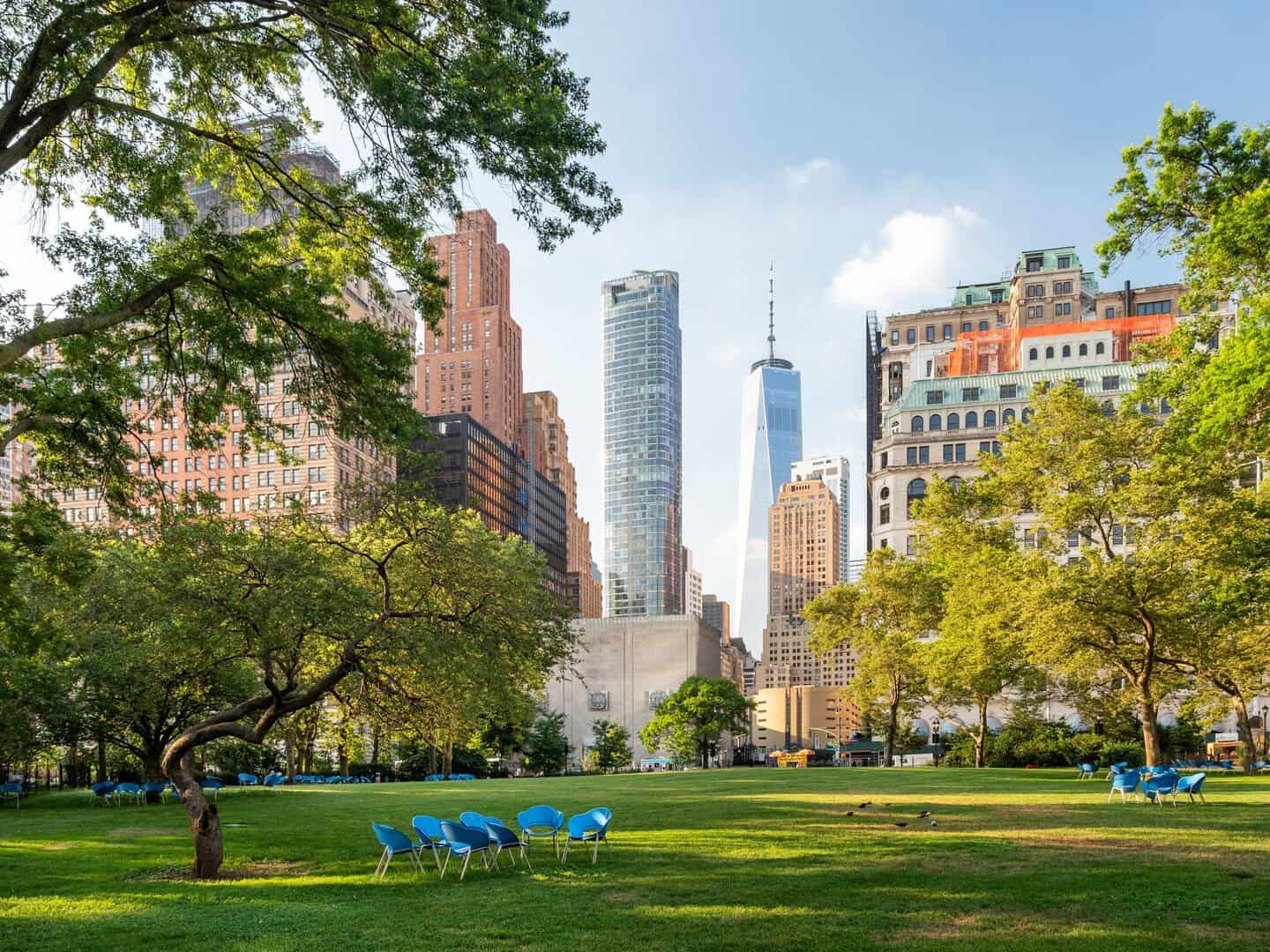 Vacanze a New York: rilassarsi a Battery Park, un’oasi verde a due passi dalla frenesia metropolitana