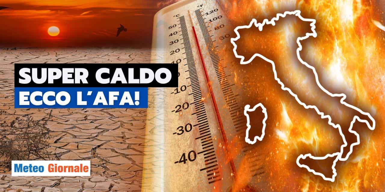 caldo afa africana meteo 0706