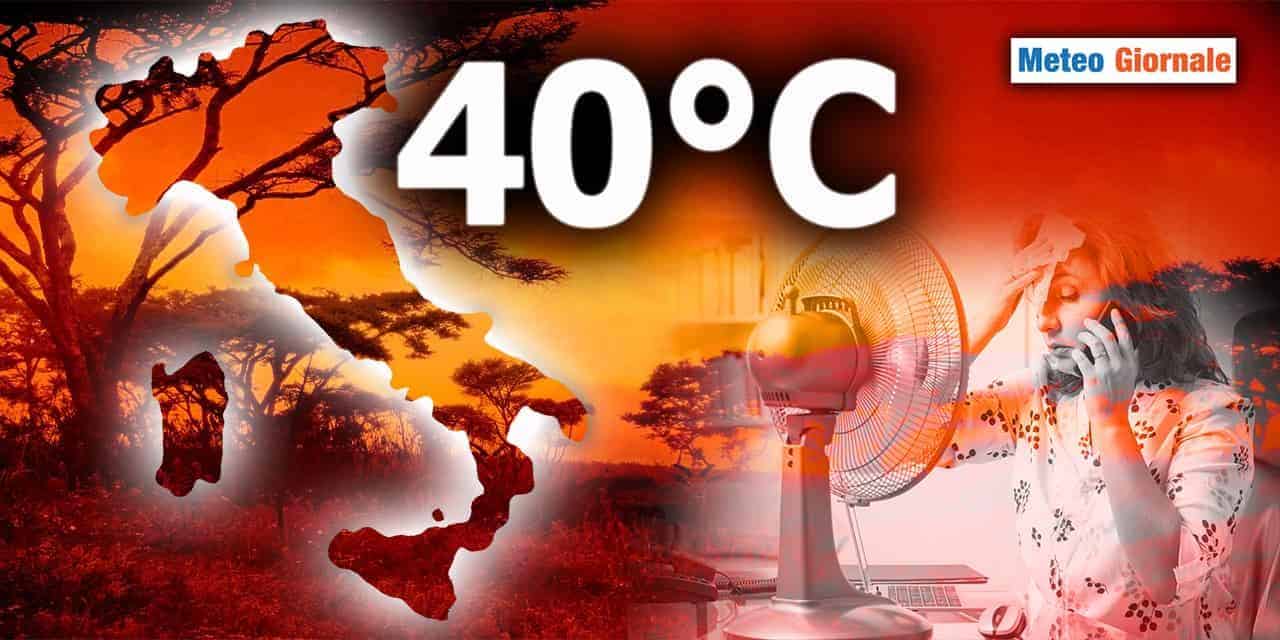 Ecco il grande caldo, primo dell'Estate