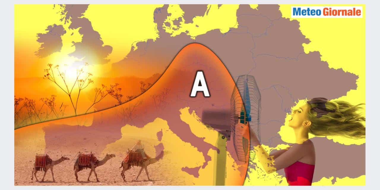 L'anticiclone africano farà sul serio