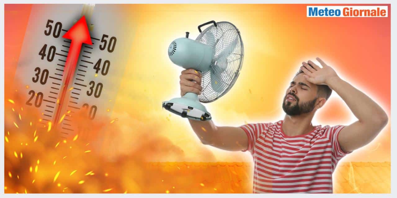 Il caldo farà soffrire non poco la prossima settimana