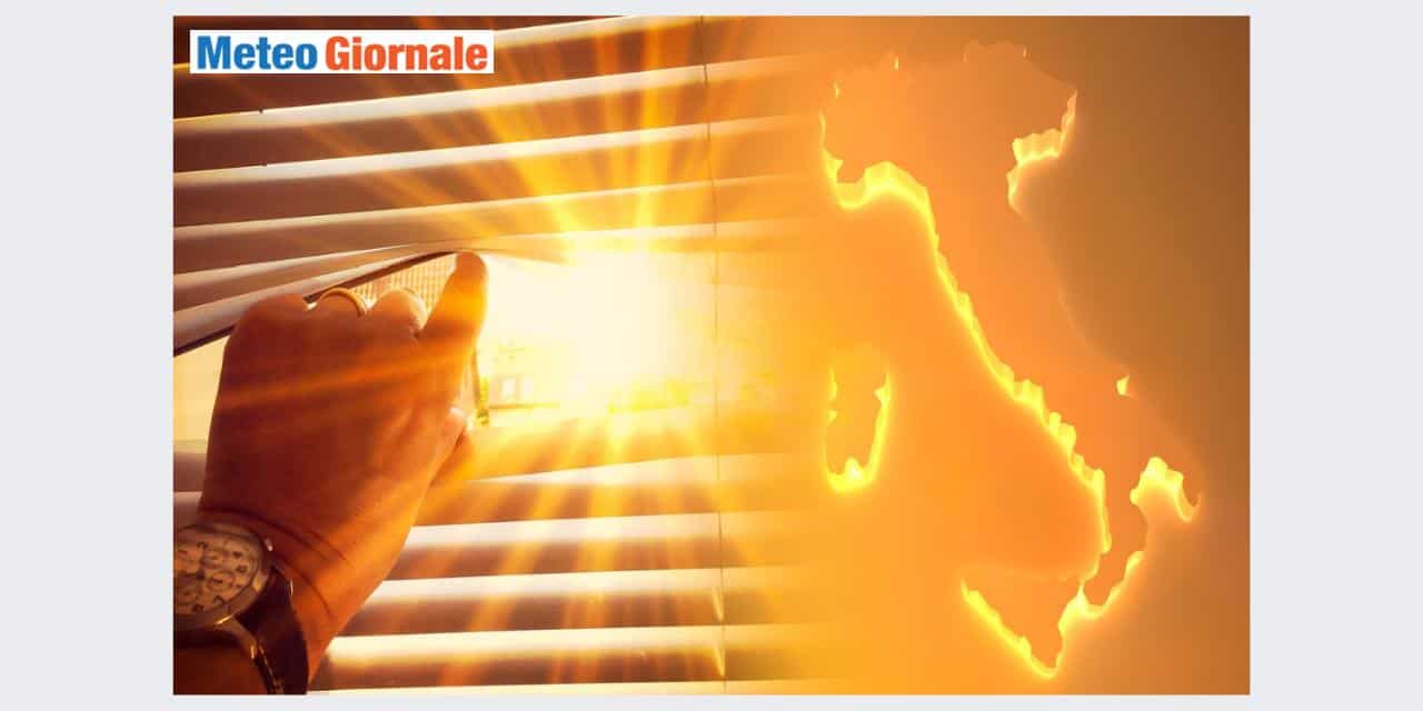 Il caldo si farà più feroce nella seconda parte di Giugno