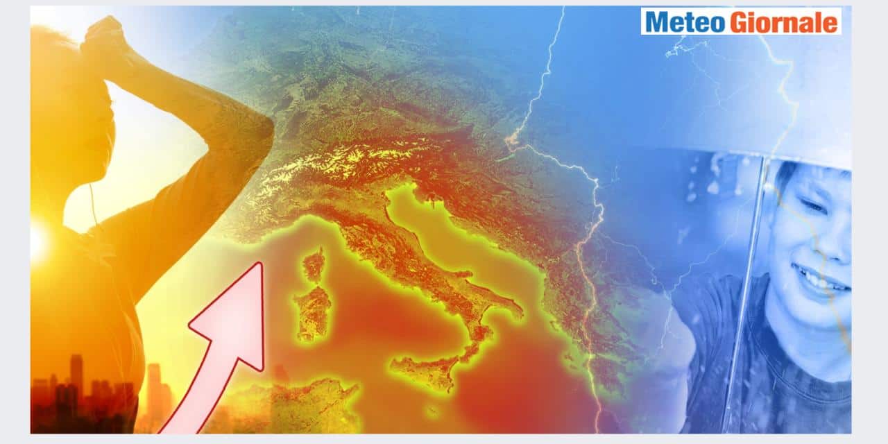 Meteo: dal caldo al brusco calo termico, ma poi nuova fiammata africana