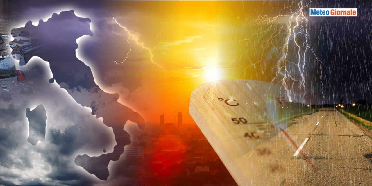 Il caldo si interromperà a fine Giugno a suon di temporali