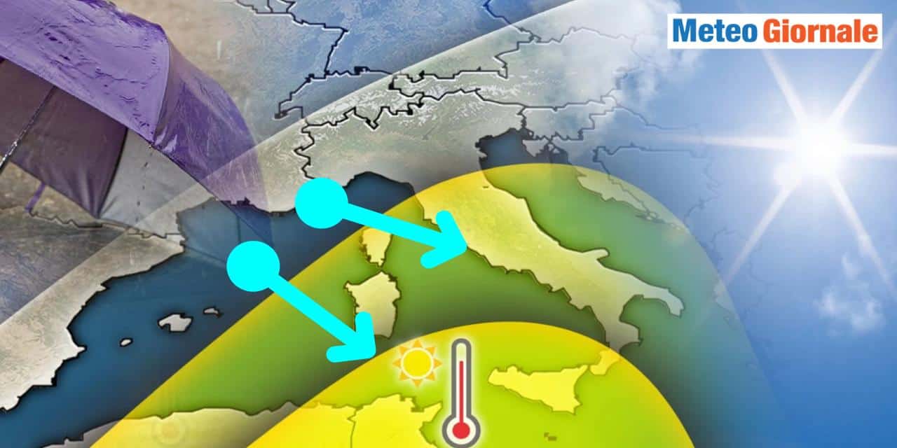 Caldo africano si smorzerà in settimana