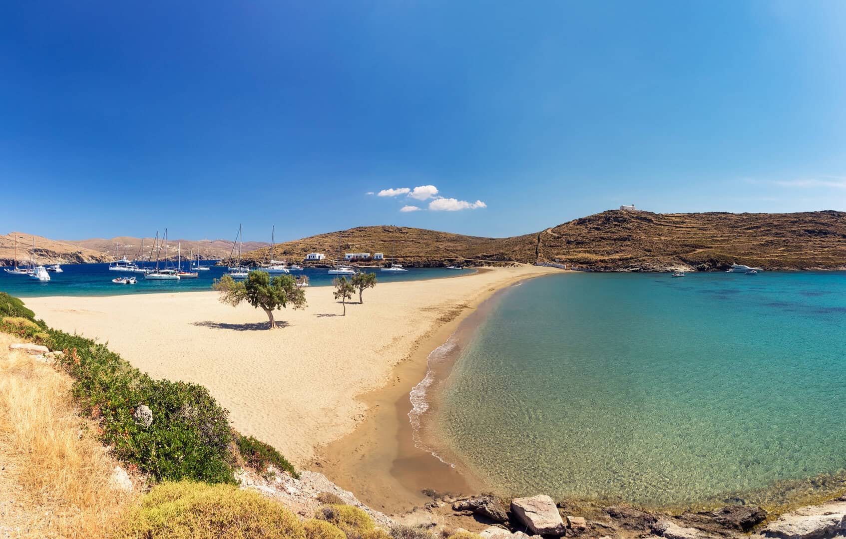 kythnos kolona beach