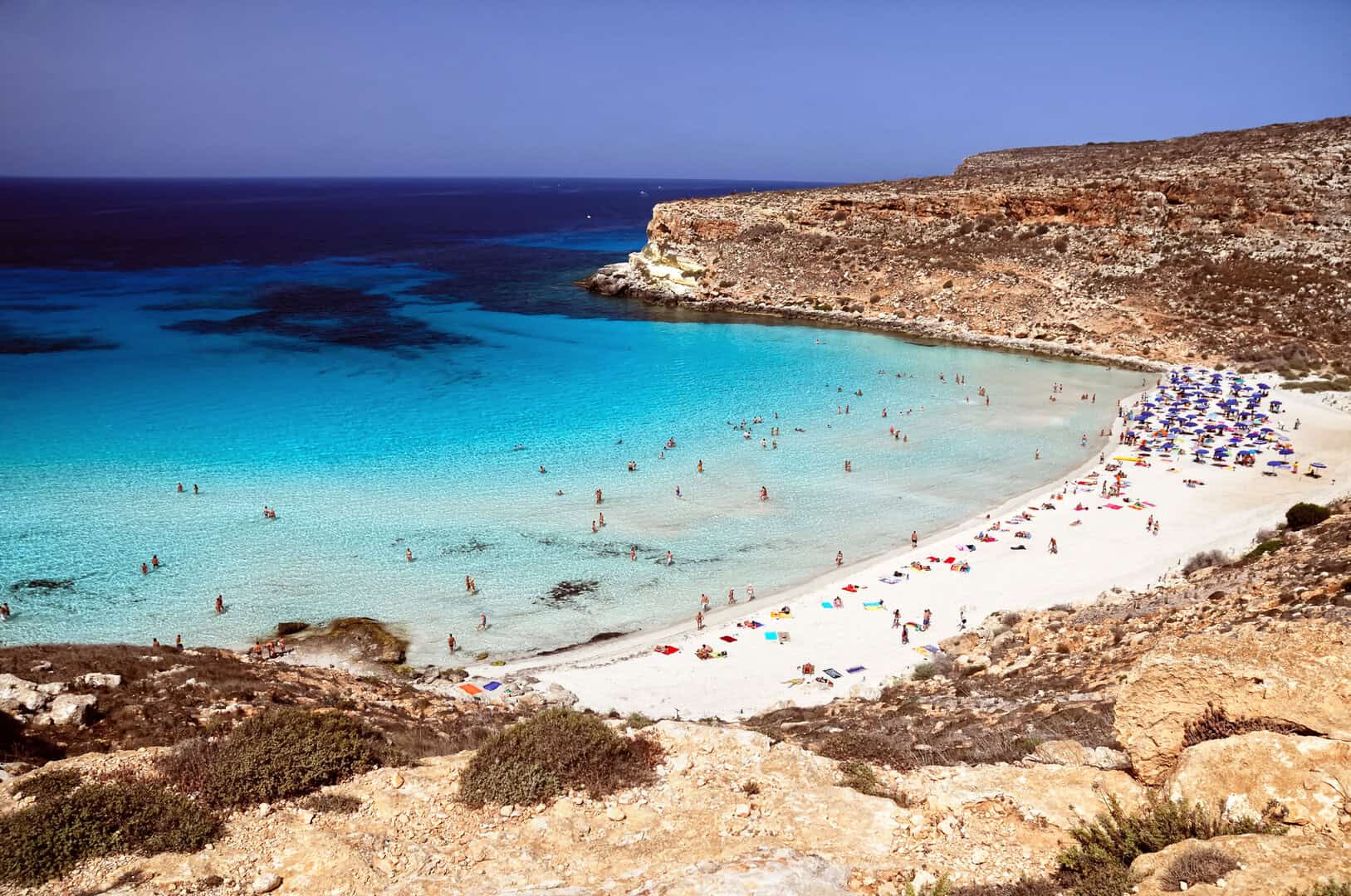 lampedusa spiaggia dei conigli