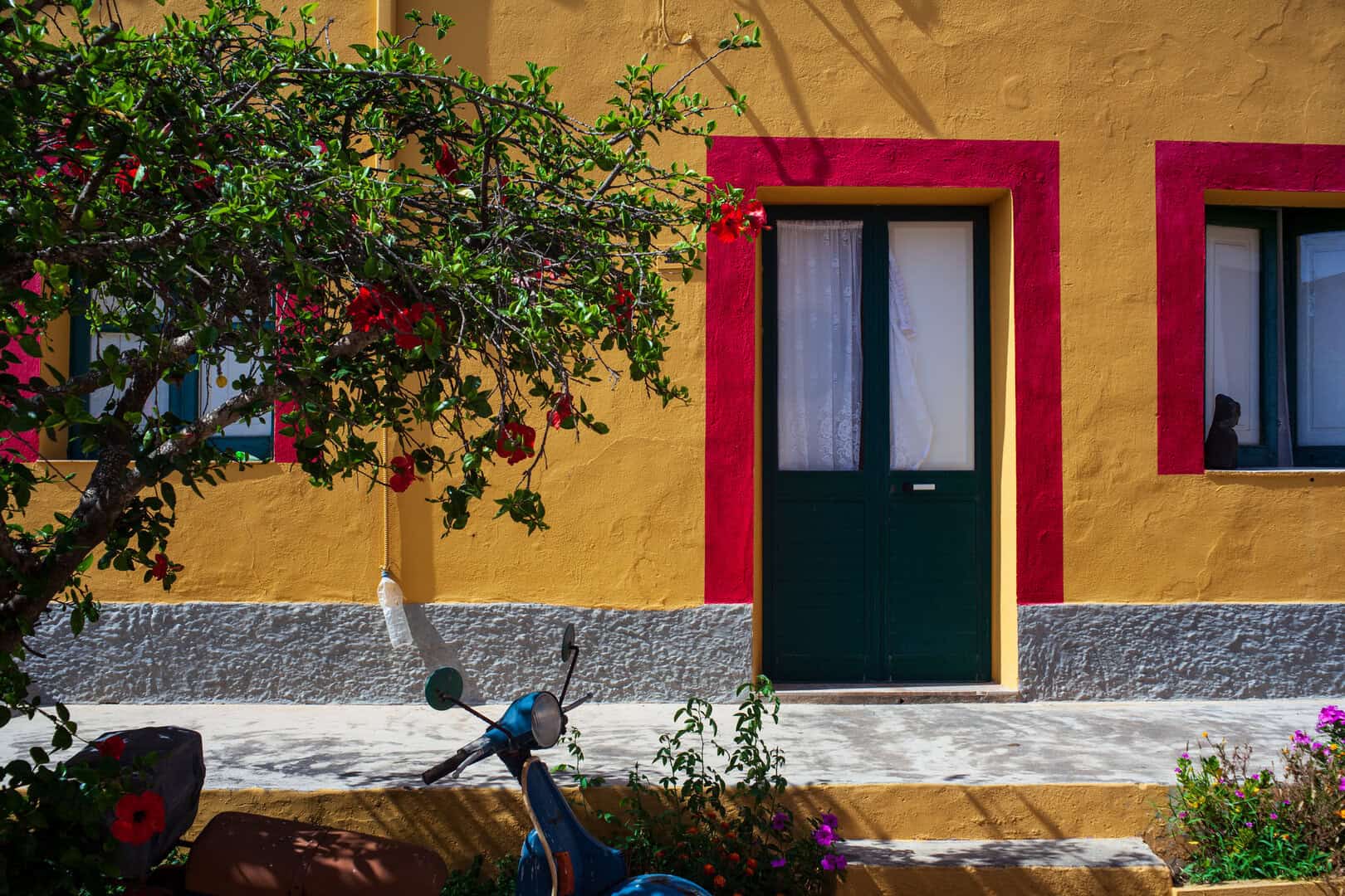 linosa casa colorata