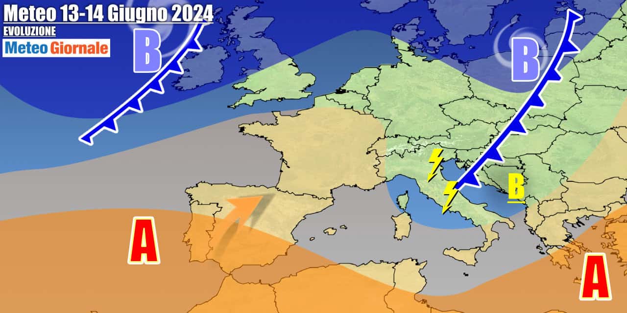Inizia a cambiare qualcosa dopo metà settimana