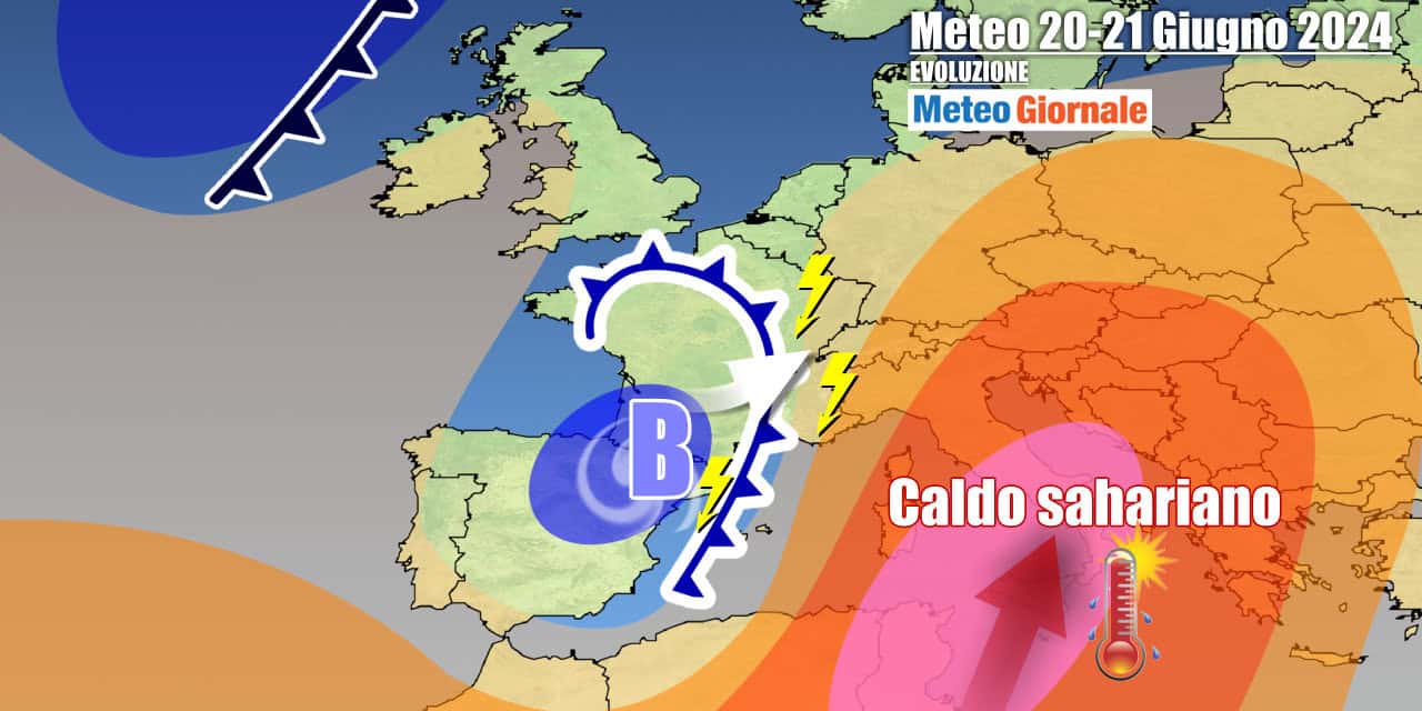 Italia tra caldo intenso e primi forti temporali al Nord