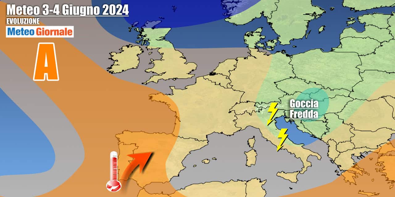 Cambio di scenario in vista nella nuova settimana