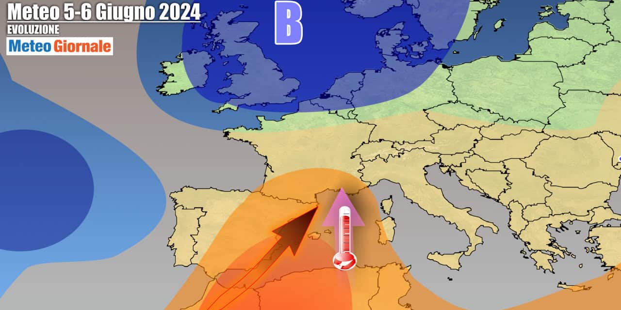 Primo vero caldo estivo in arrivo