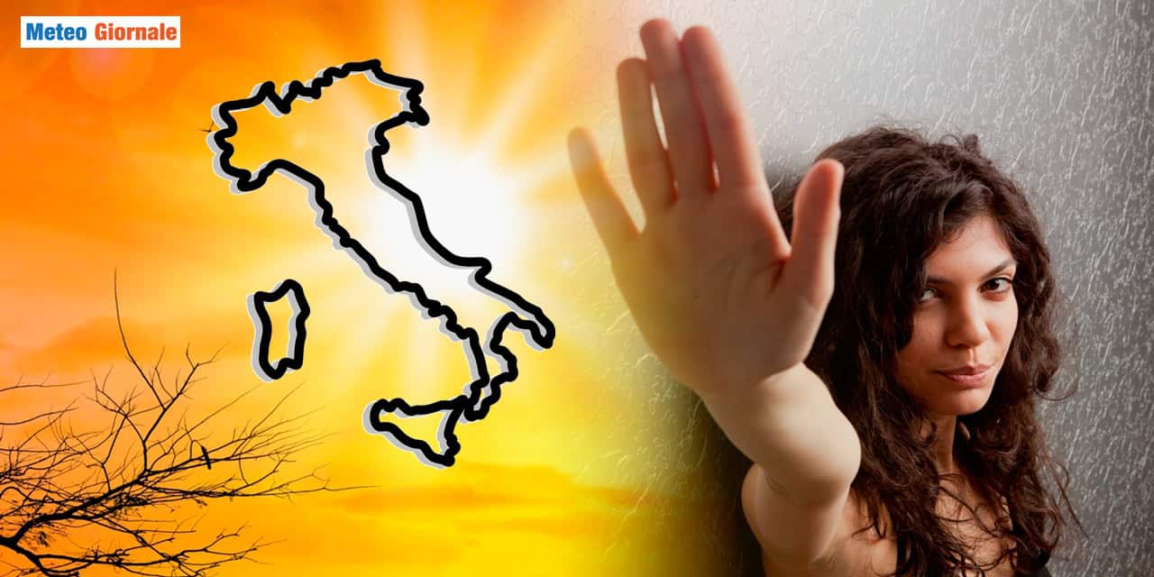 meteo caldo interruzione brusca 0406