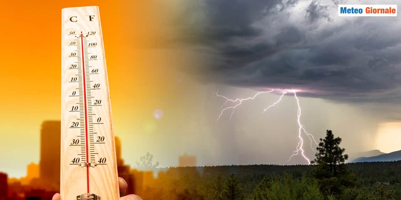 meteo caldo temporali 2506