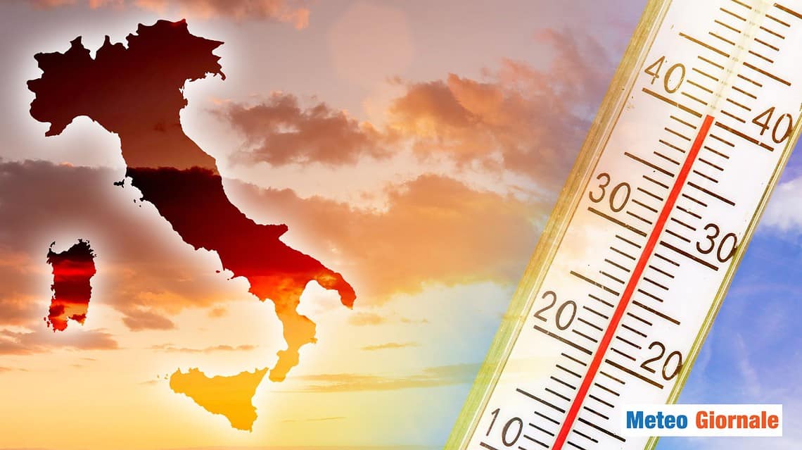 meteo con alta pessione sino a 40 gradi 16 hdgs