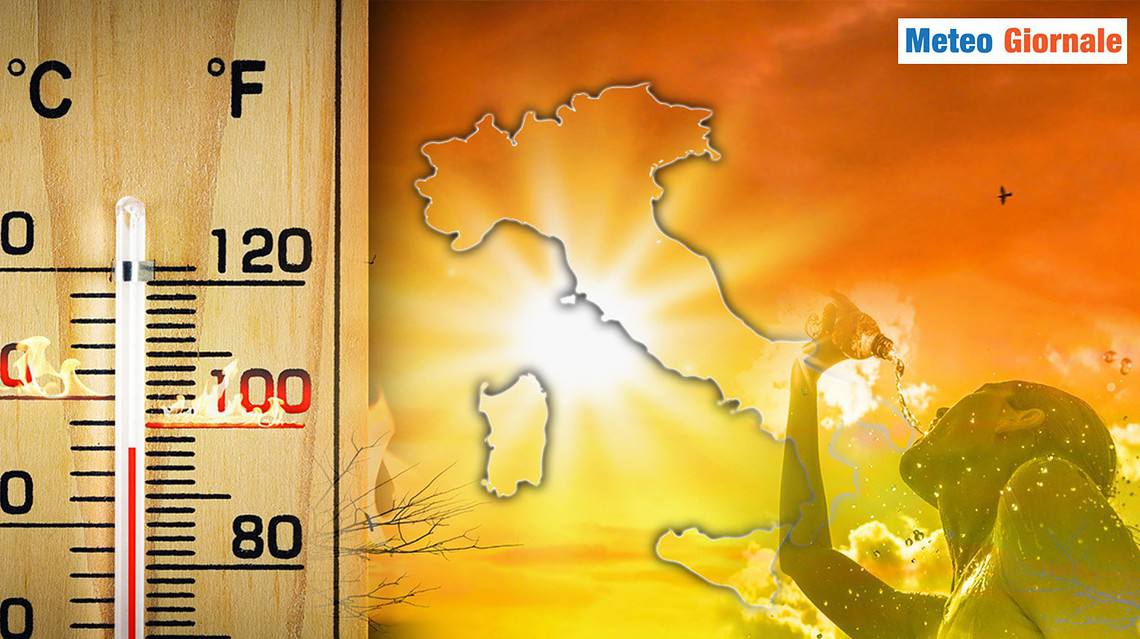 meteo con forte onda di calore 07 c