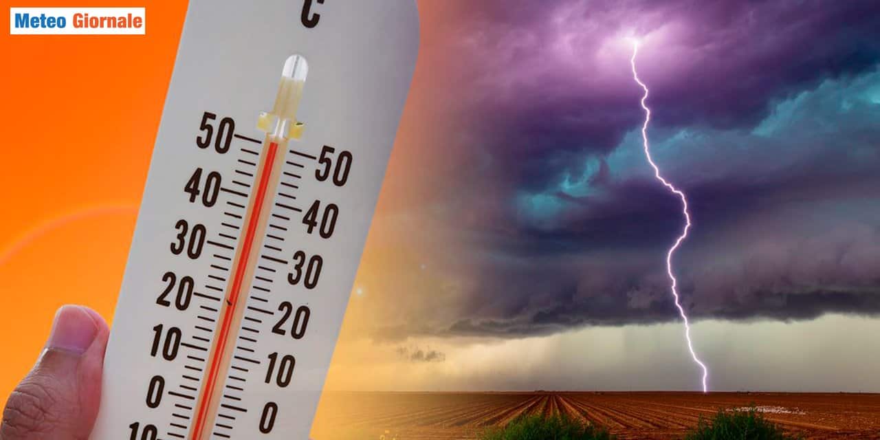 Meteo: dal caldo ai forti temporali e fresco, i dettagli