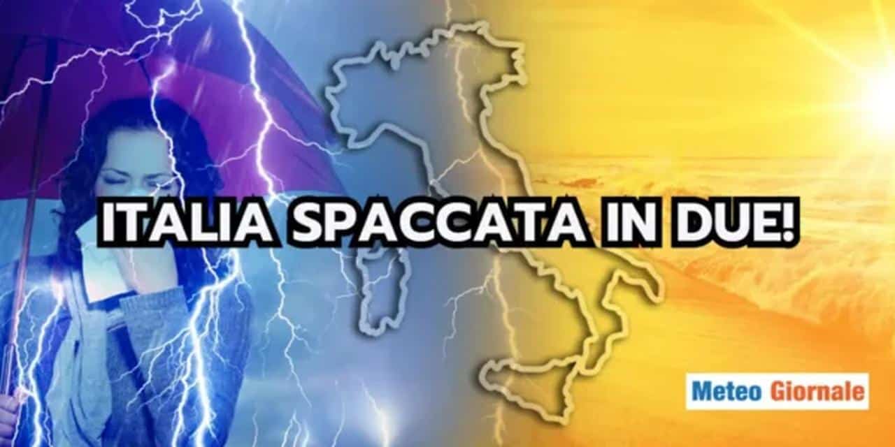 Temporali e gran caldo sono due facce della stessa medaglia
