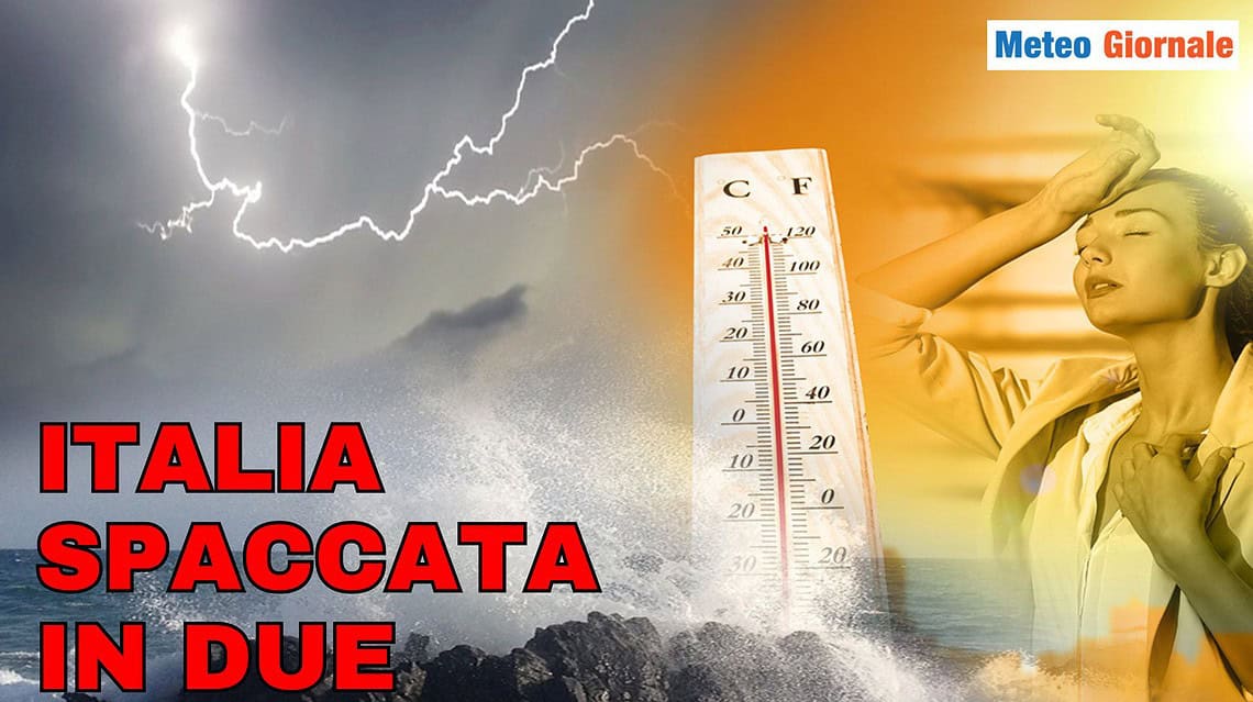 meteo italia spaccata in due 07 a