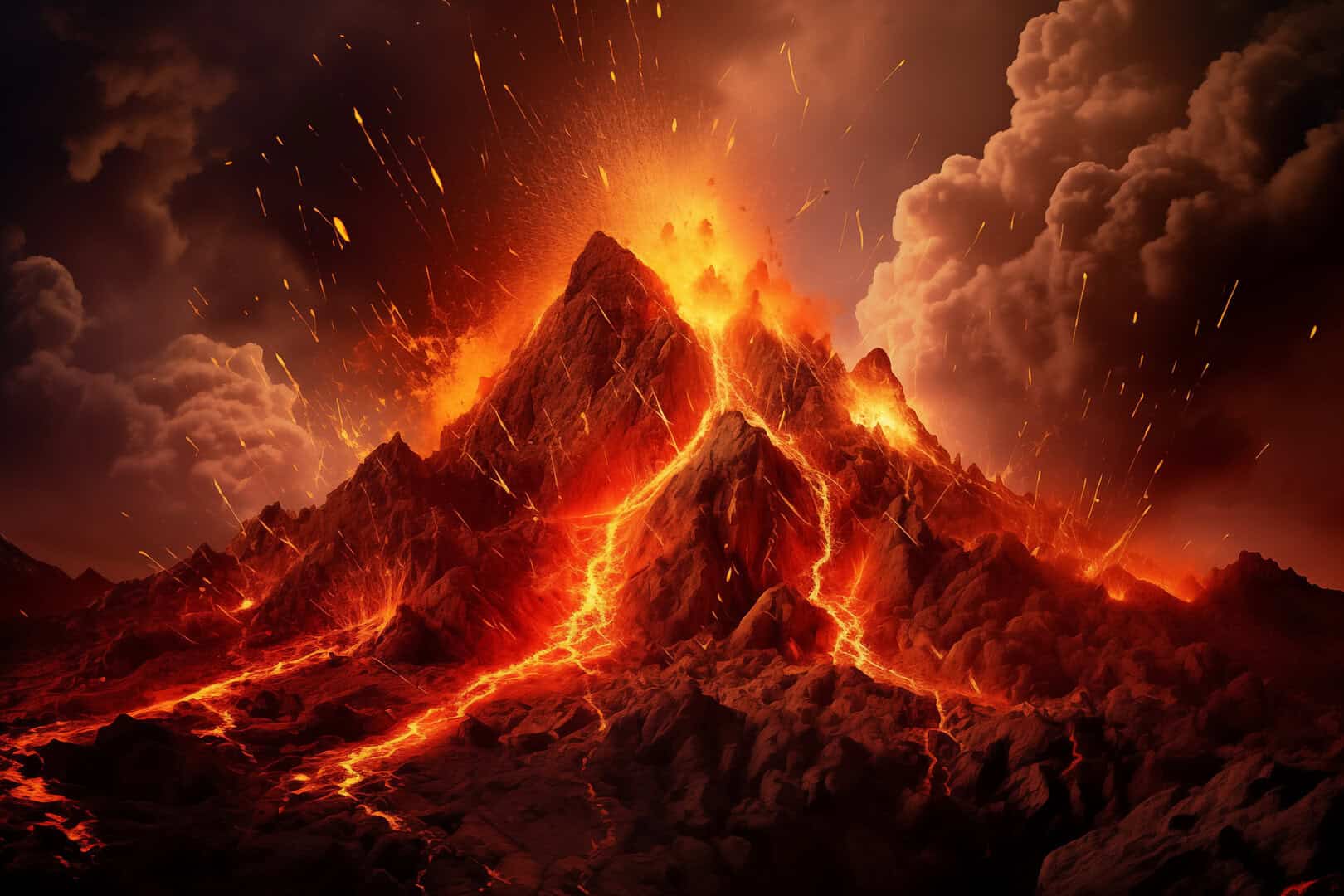 misurazione lava vulcanica