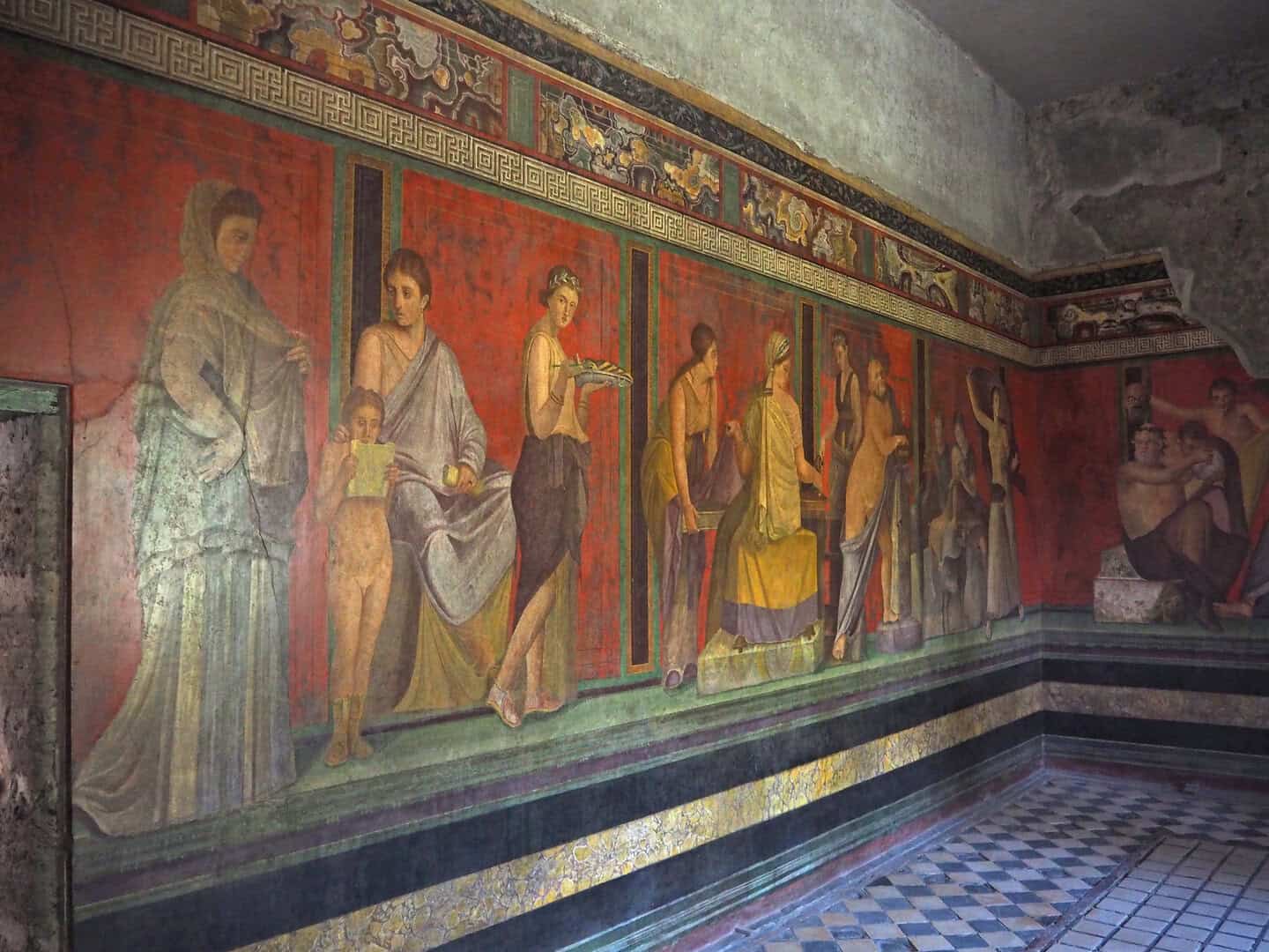 pompei affreschi