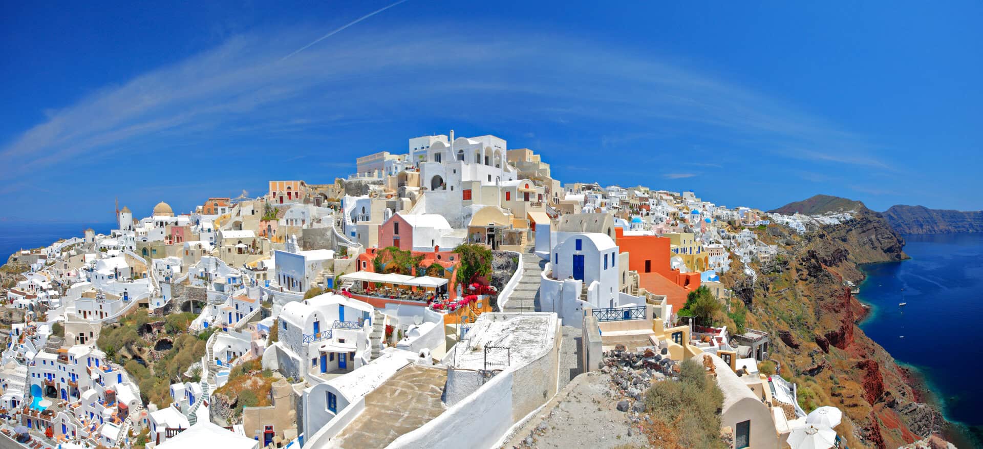 santorini oia panorama grecia