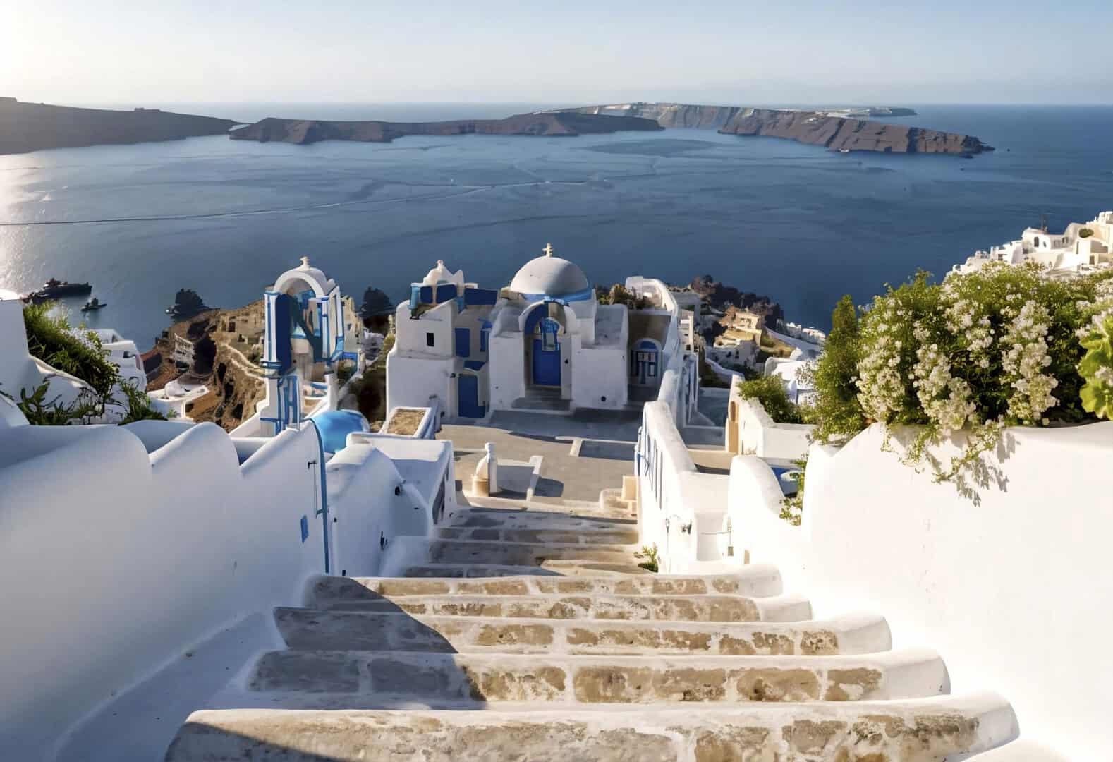 santorini typographic optical illusion scaled