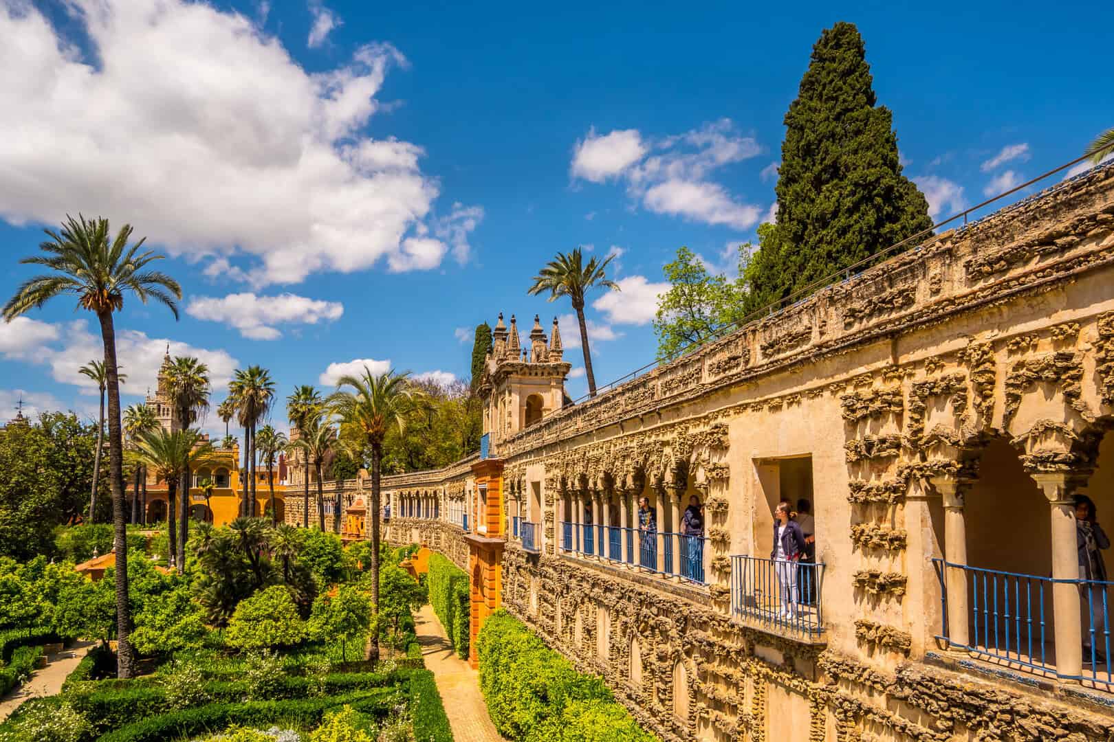 siviglia giardini alcazar