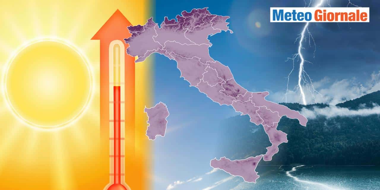 Tornano temperature roventi
