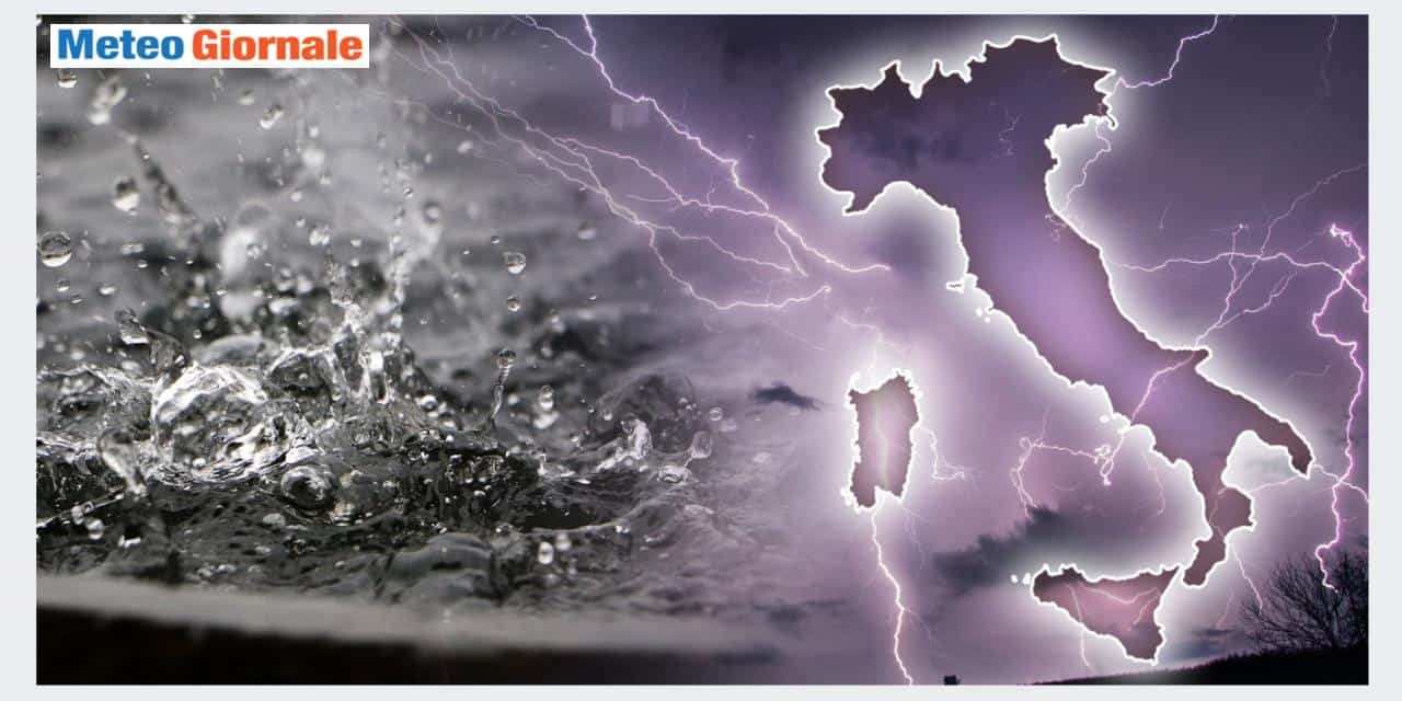 Meteo: dal troppo caldo ai temporali, rischio nubifragi