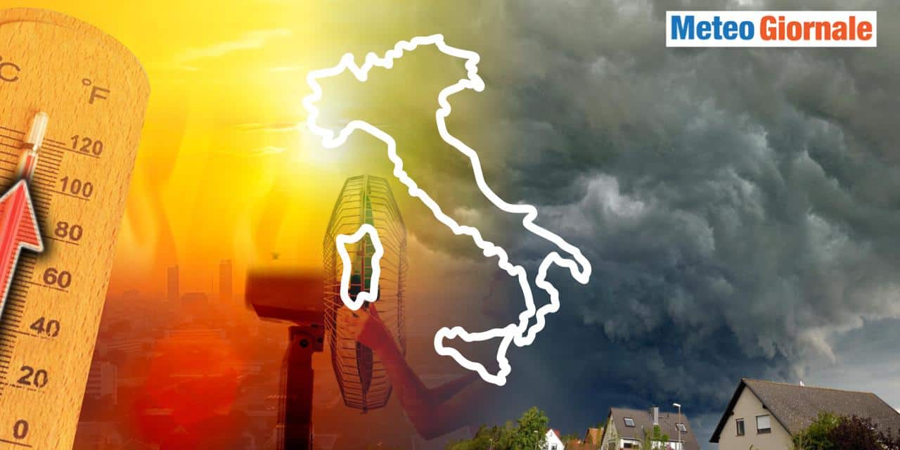 Grande caldo dopo gli ultimi temporali del weekend