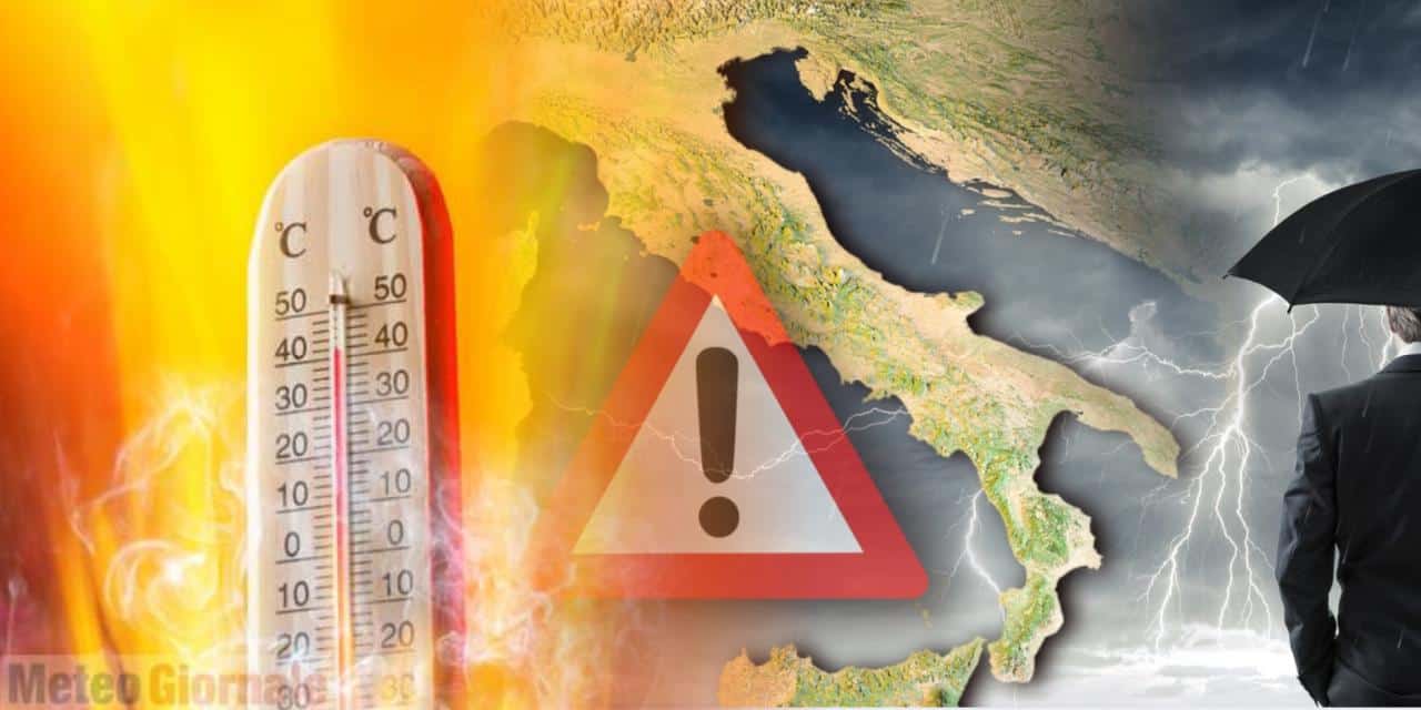 Caldo africano arroventerà l'Italia di nuovo negli ultimi di Giugno
