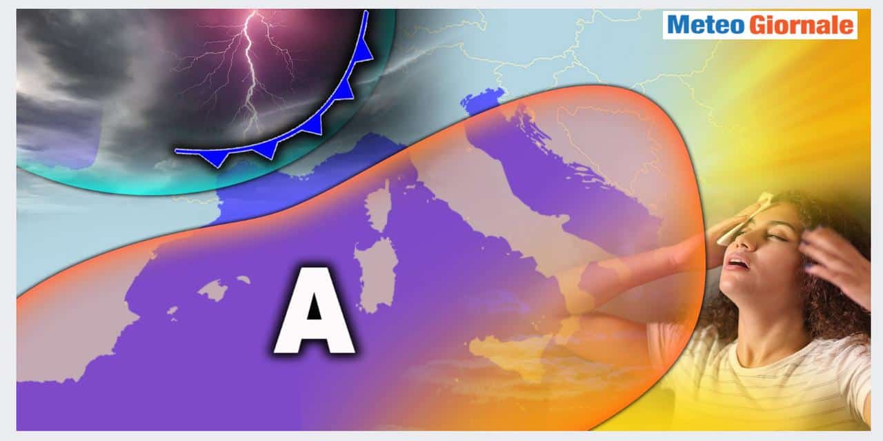 Meteo: così finirà Giugno, con l’Italia spaccata