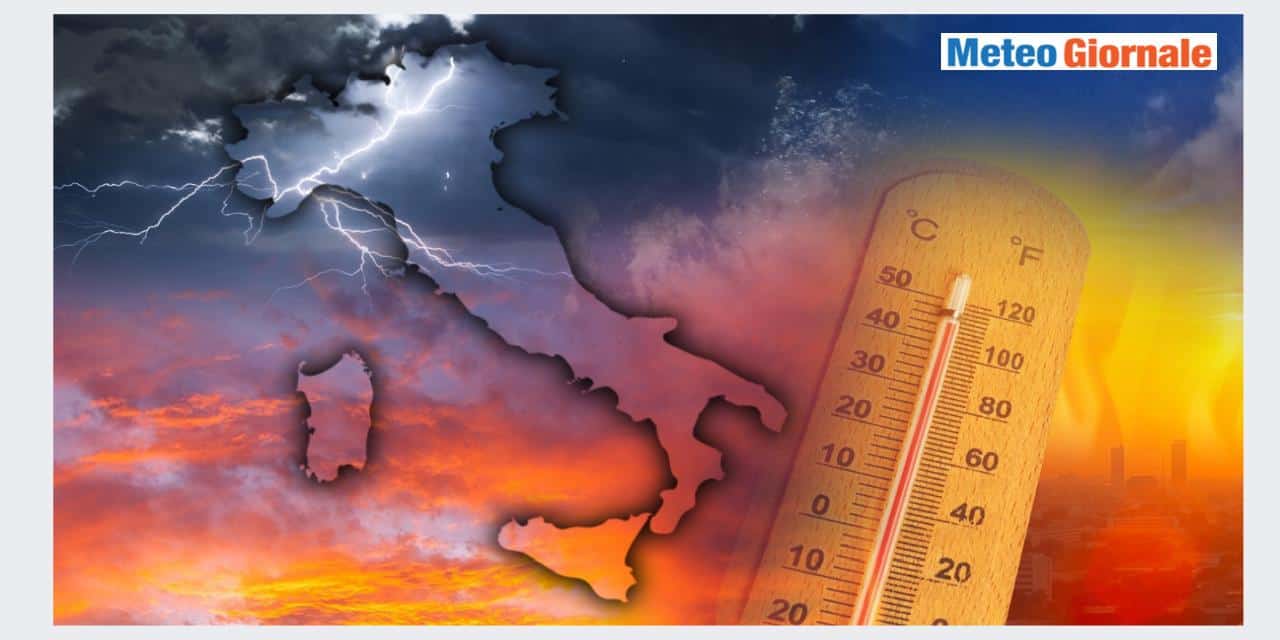 Italia spaccata in due nel weekend