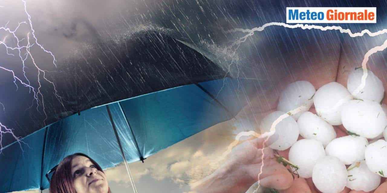 Dopo il caldo furiosi temporali