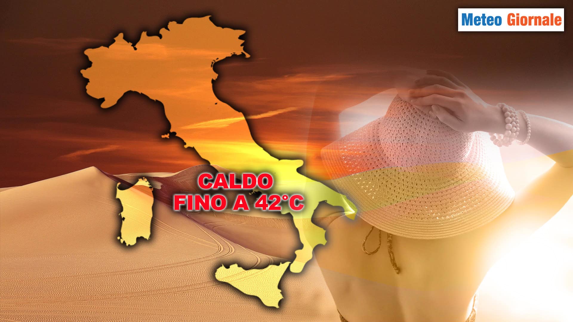 Settimana infuocata: Temperature fino a 42°C e Notti Tropicali