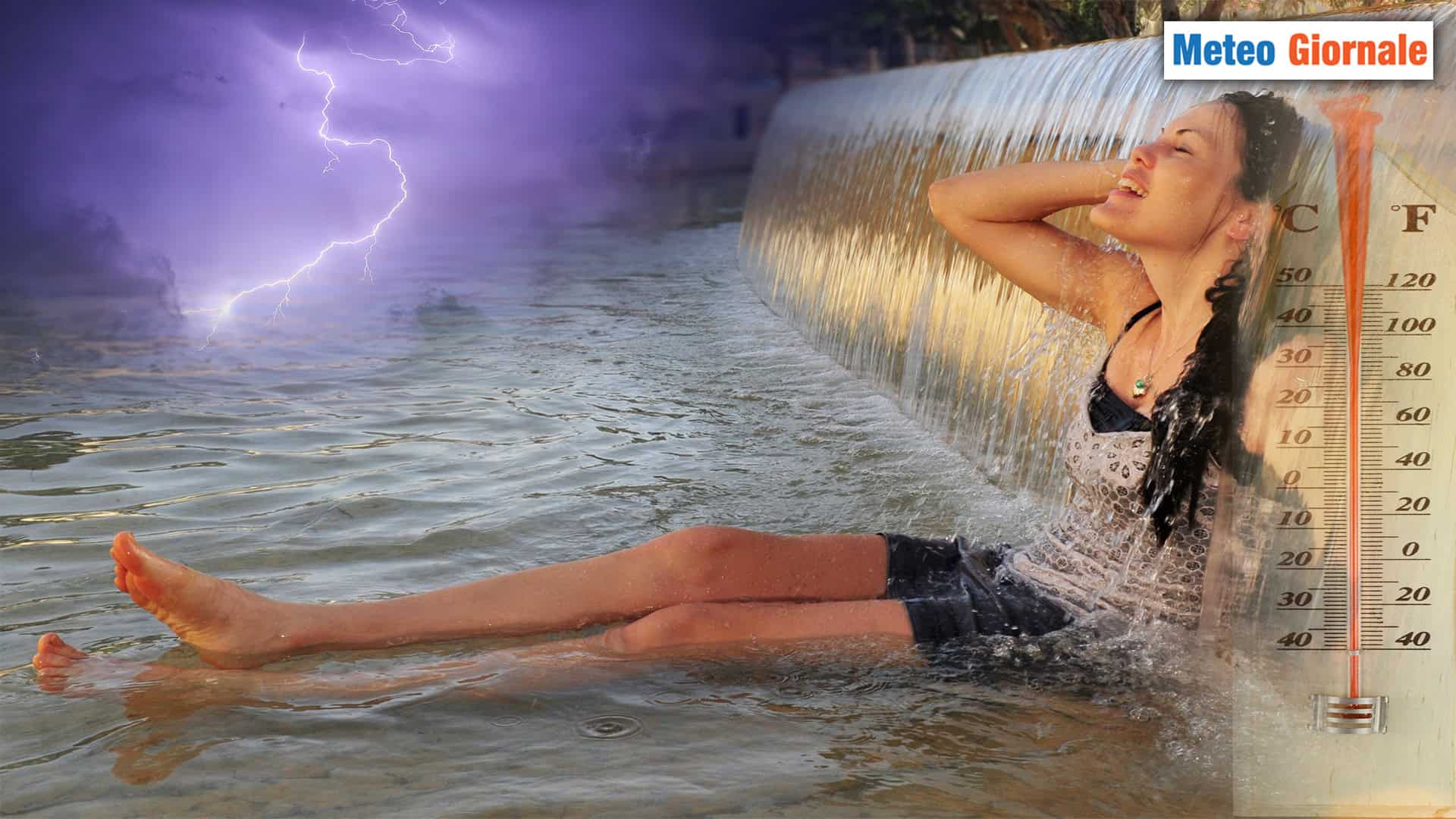 Meteo: L’Italia nel Forno, Caldo da record, ma con Temporali in agguato