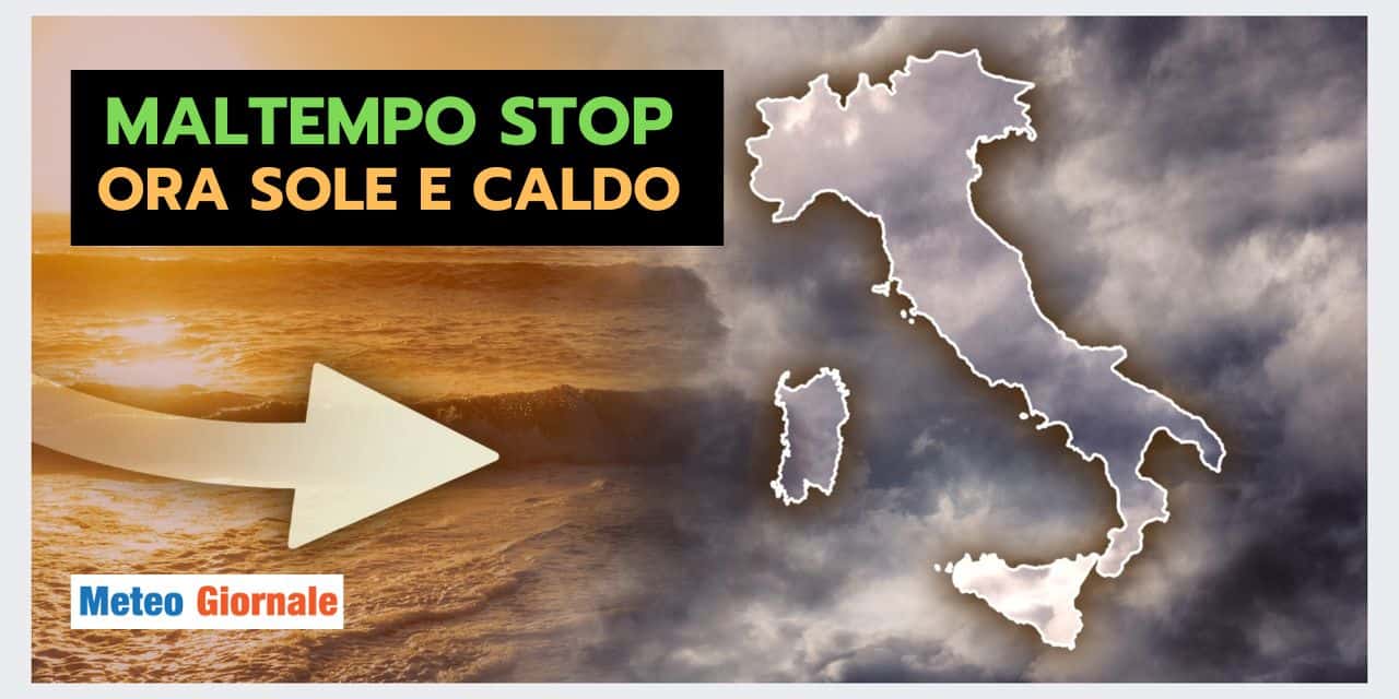 Meteo Nord Italia: sole e caldo, brevi break temporaleschi