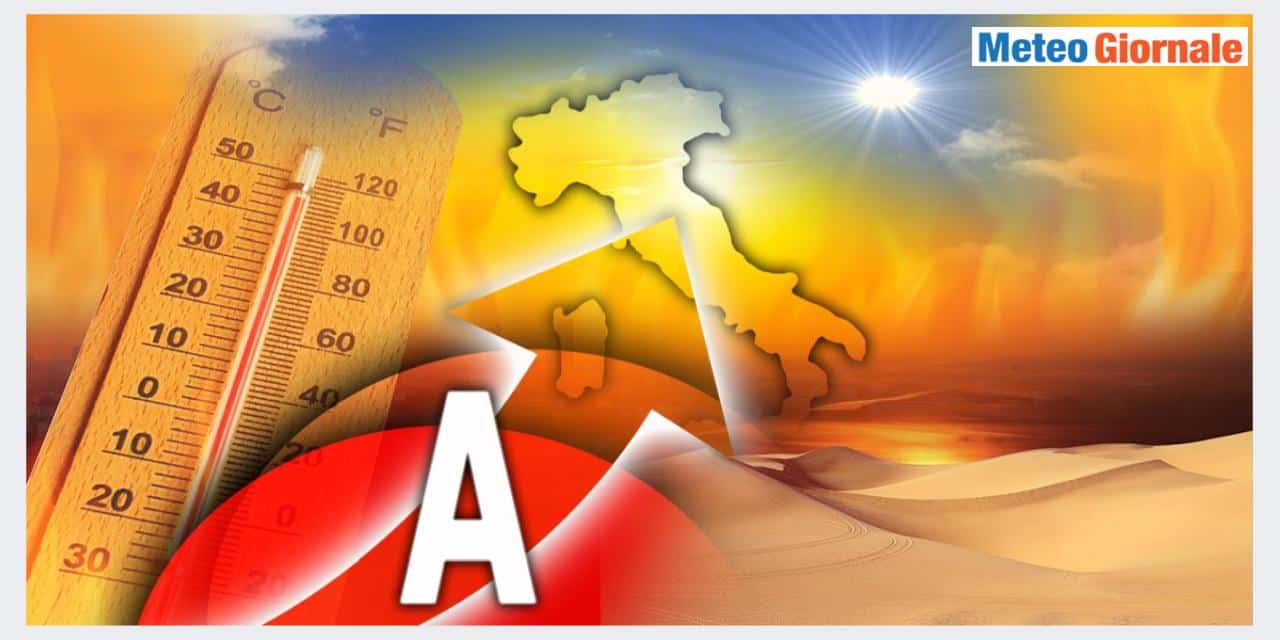 Dominio implacabile dell'anticiclone africano