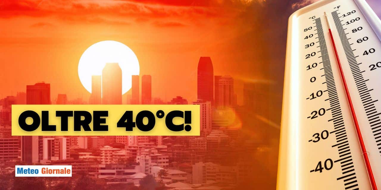 agosto 40 gradi meteo 2307