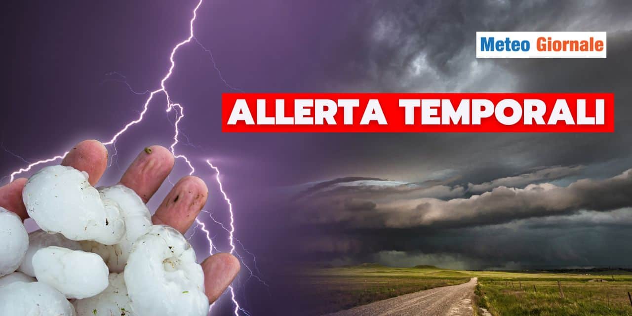 allerta temporali meteo 0107