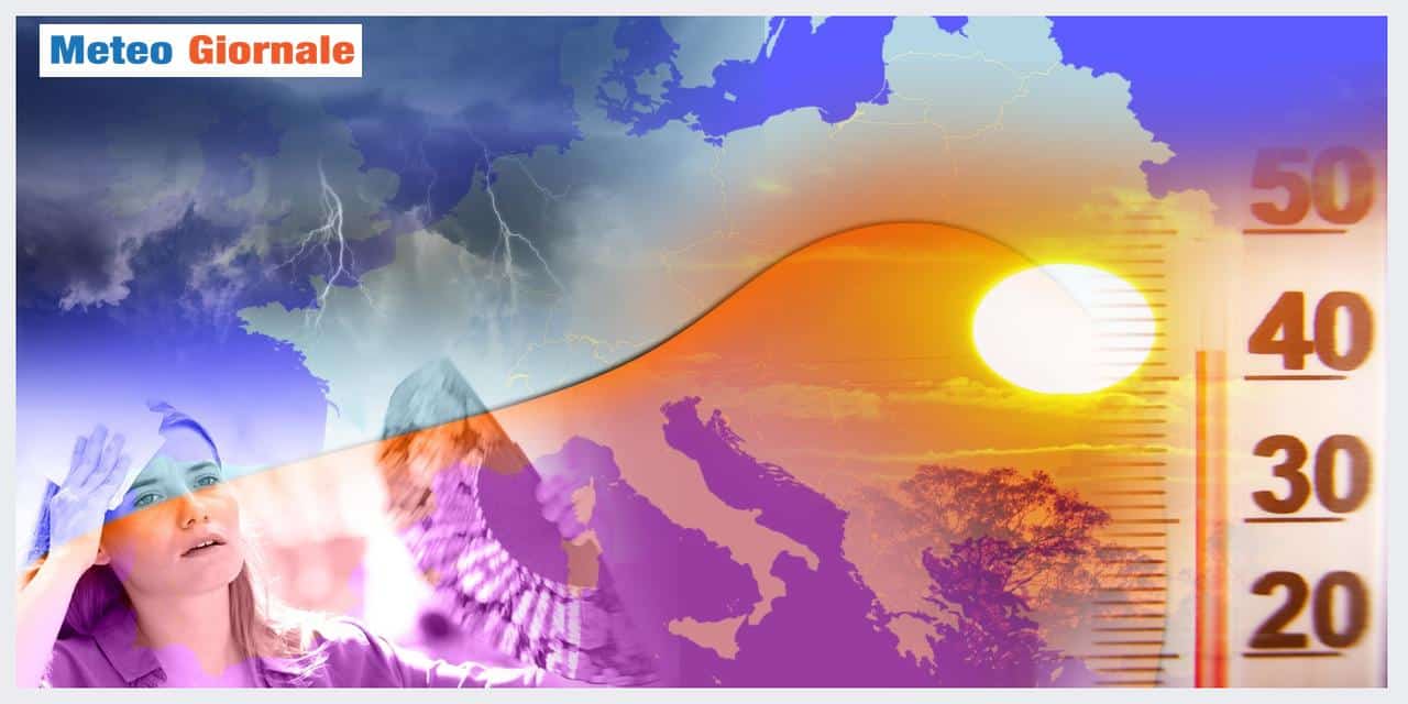 Anticiclone e gran caldo sino ai primi di Agosto