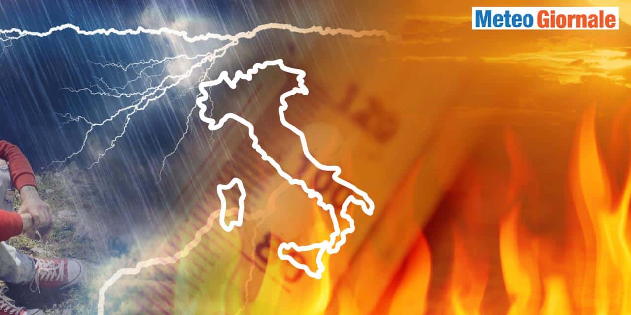 Momentaneo break temporalesco al Nord con grandine