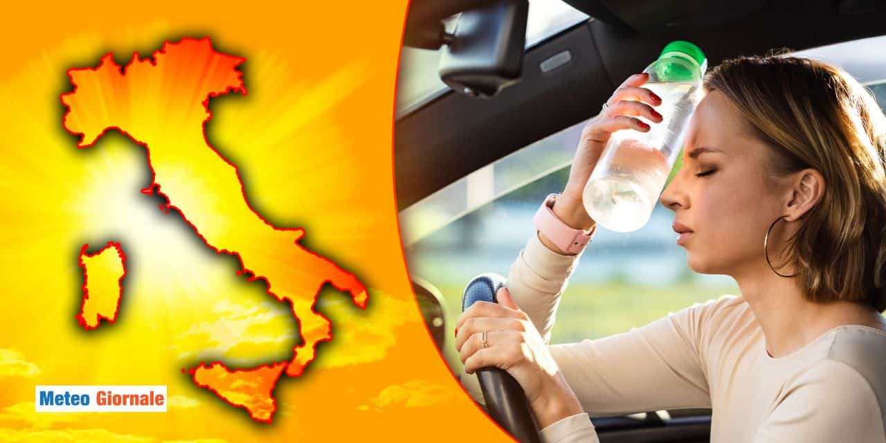 caldo agosto meteo 2307
