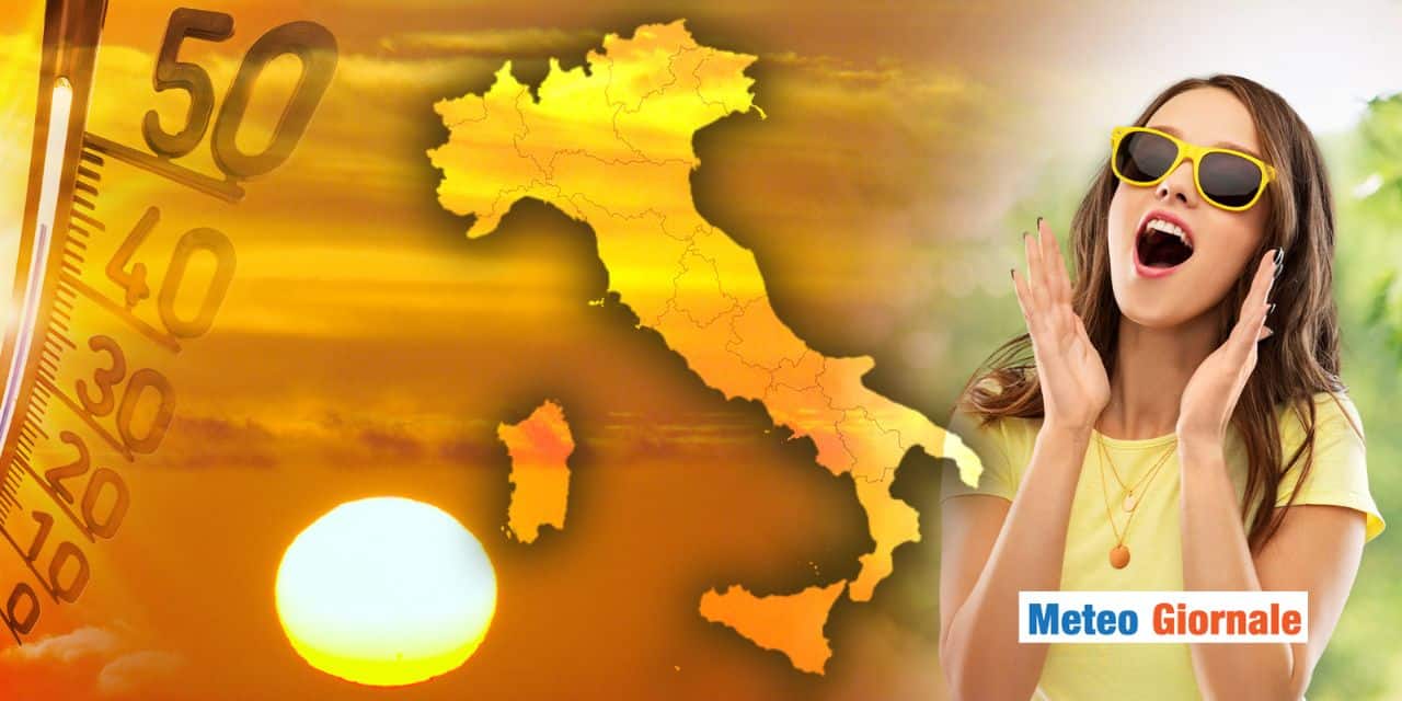 caldo due settimane meteo 1107
