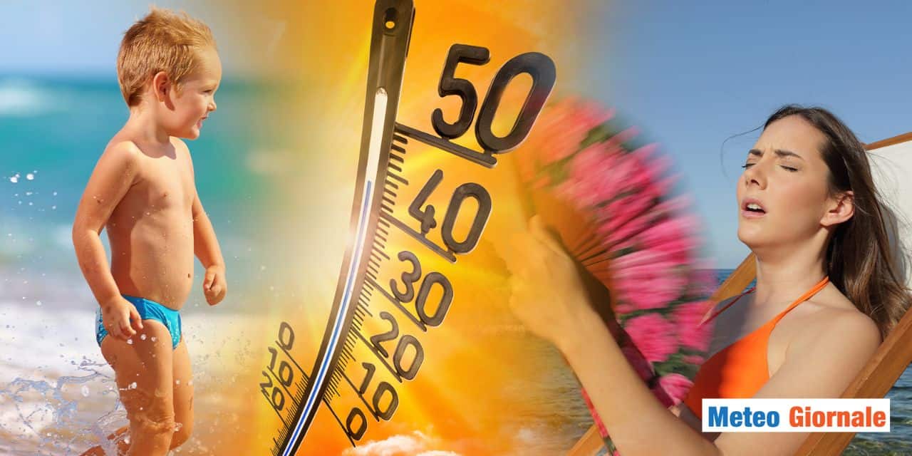 caldo eccessivo meteo 1107