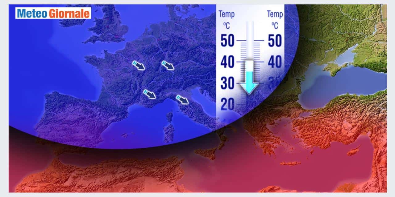 Verso fine Luglio possibile rinfrescata