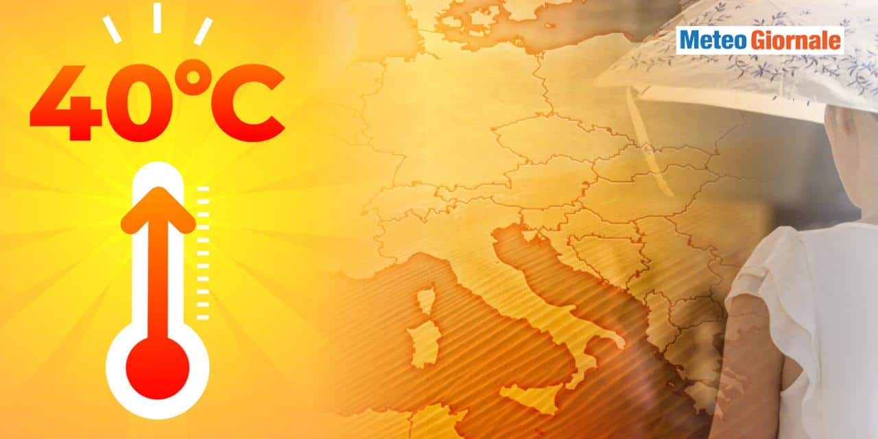 Meteo: caldo africano verso il massimo, ecco che temperature raggiungeremo