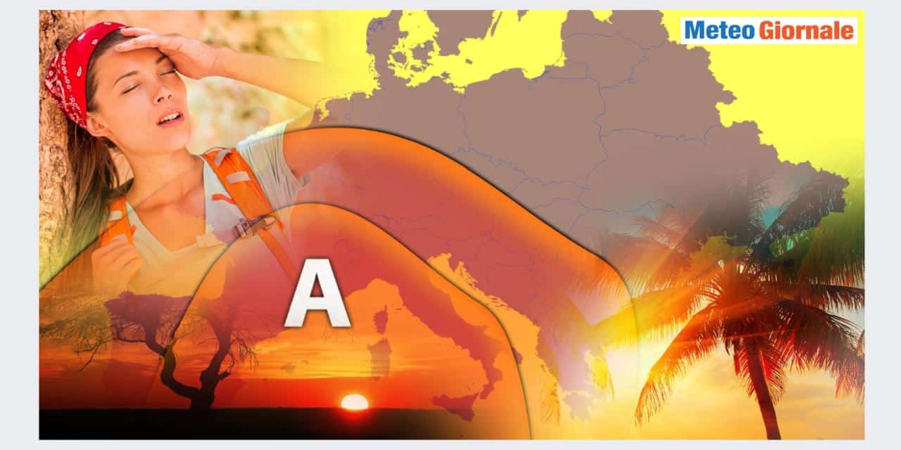 Caldo intenso insisterà la prossima settimana
